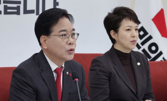 송언석 원내대표 기자간담회