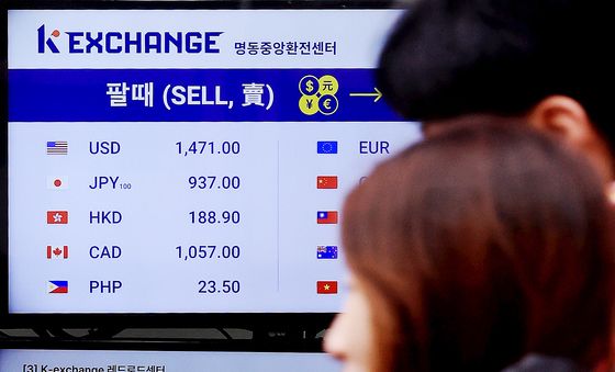 달러 약세, 원화는 더 약세