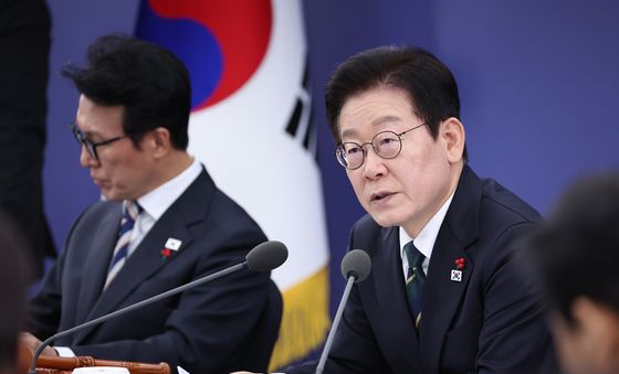 이재명 대통령 '국무회의 주재'