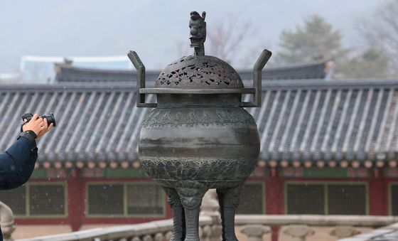 60년 만에 '용 뚜껑' 되찾은 경복궁 향로