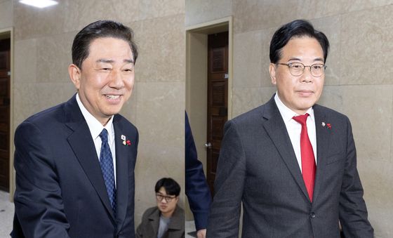 여야 원내대표 회동