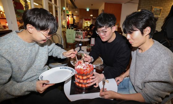 4시간 만에 구매한 성심당 케이크