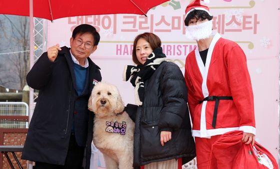 반려견 산타복 무료 대여…마포 크리스마스 페스타