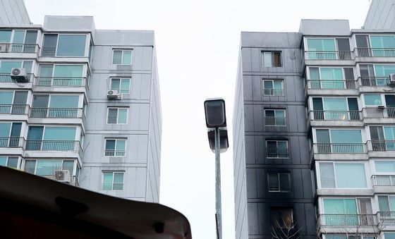 크리스마스 이브에 발생한 송파구 방이동 아파트 화재