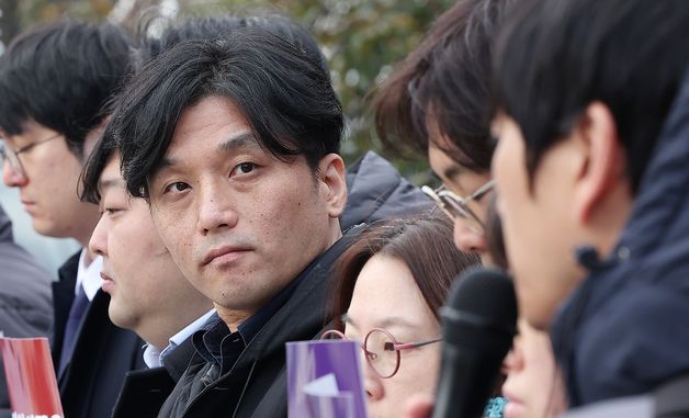 정윤석 감독 2심 선고 기자회견