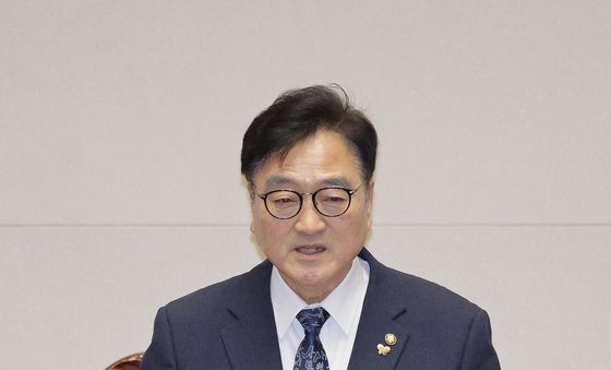 주호영 필리버스터 관련 발언하는 우원식