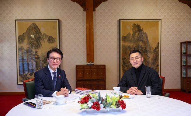 김민석 총리, 강민구 셰프와 '총리의 인터뷰'