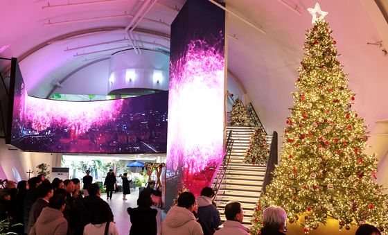 본격적인 크리스마스 분위기