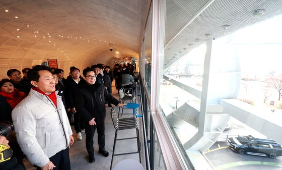 크리스마스 이브에 현장점검 나온 오세훈 시장