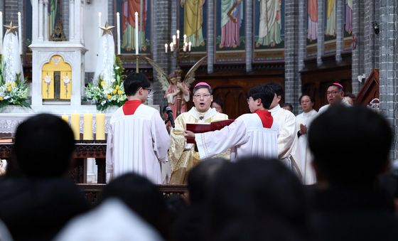 명동성당 성탄 대축일 밤 미사