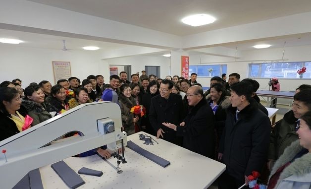 北 정평군 지방공업공장 준공
