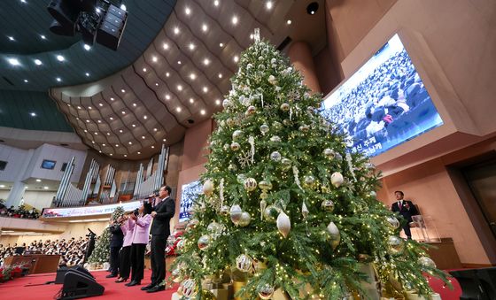 여의도순복음교회, 성탄 축하예배