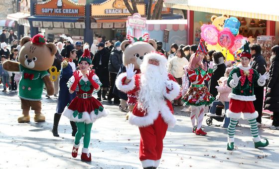 이월드 크리스마스 퍼레이드