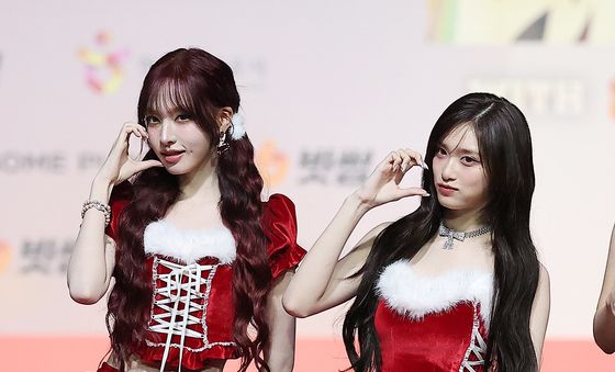 아이브 리즈·이서, 깜찍한 산타걸들