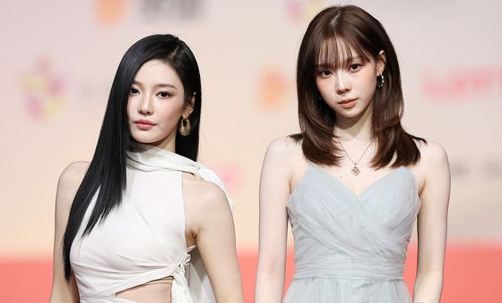 에스파 닝닝·윈터, 카리스마 눈빛