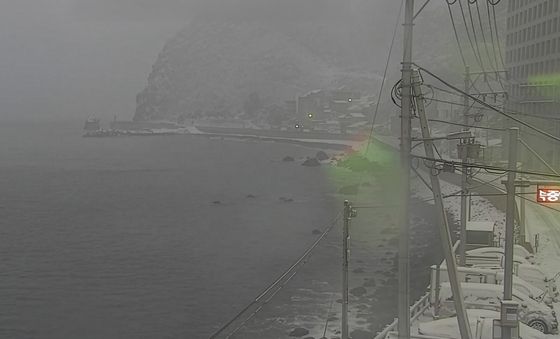겨울 왕국이 된 울릉도