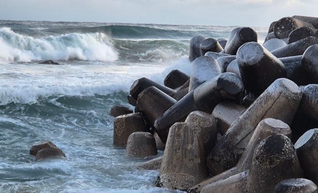 강문해변도 꽁꽁