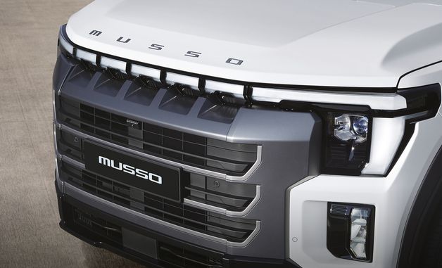 KGM, 차세대 픽업 '무쏘' 외관 공개