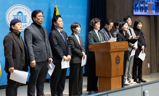 피해 소상공인 대책마련 촉구 기자회견