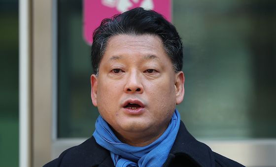 입장 밝히는 김한메 상임대표