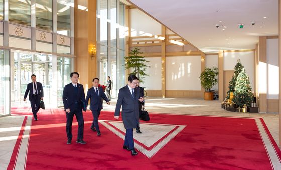 이재명 대통령, 용산 대통령실로 마지막 출근