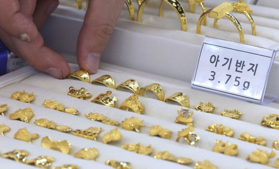 천장 뚫은 금값 '숨고르기'