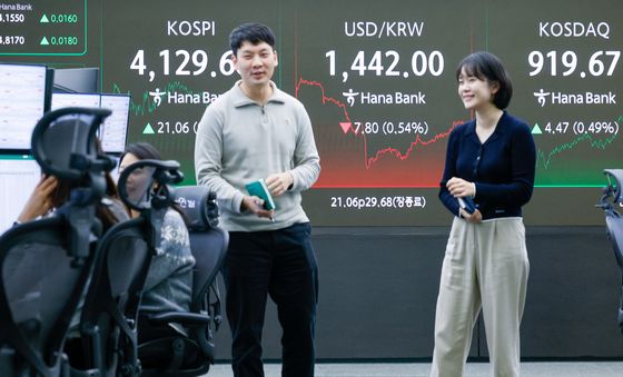 코스피·코스닥 오르고 환율 내리고