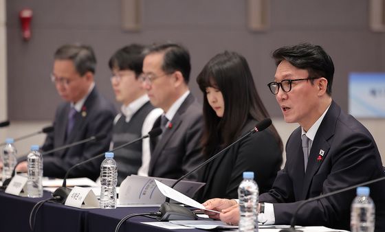 모두발언하는 김민석 총리