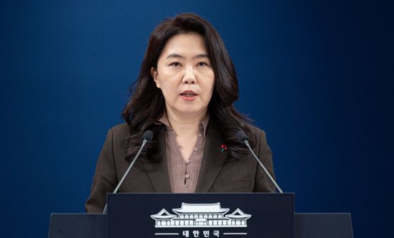 강유정 대변인 '위험직무 순직 유가족 초청 오찬 관련 브리핑'