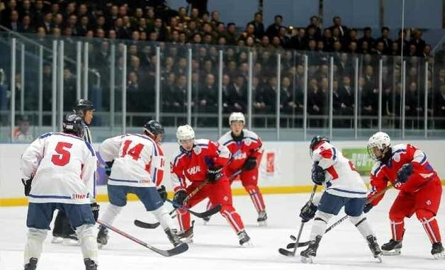 北, 헌법절 맞아 남자 하키 친선경기 진행