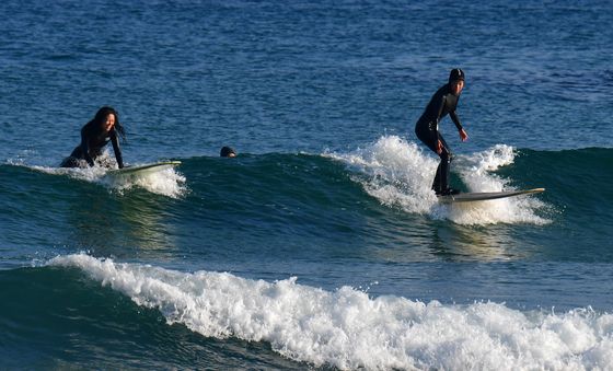 겨울 파도가 최고죠