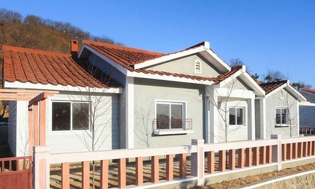 北 정주시·박천군·운전군 농장에 현대적 '문화주택' 건설