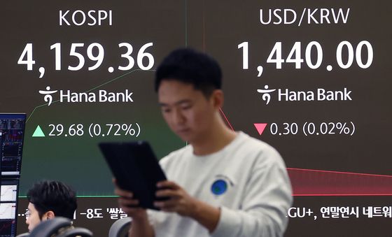 폐장 하루 앞둔 코스피, 상승 출발