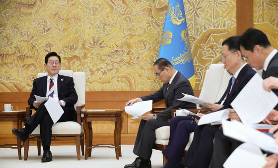 이재명 대통령, 청와대 차담