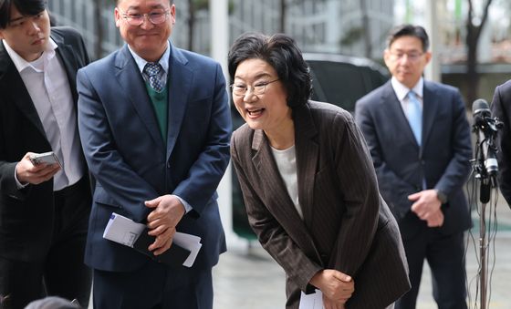 함박웃음 짓는 이혜훈 후보자