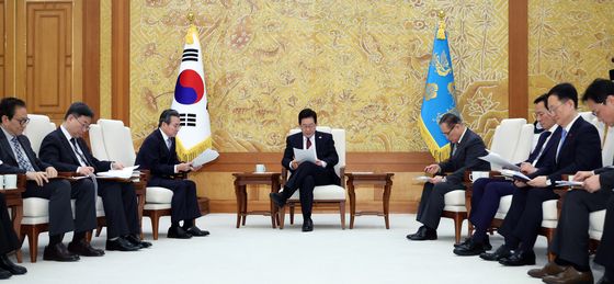 청와대 첫 차담 갖는 이재명 대통령