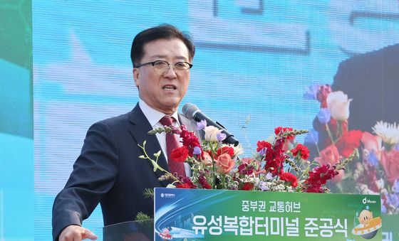 축사하는 조원휘 대전시의장