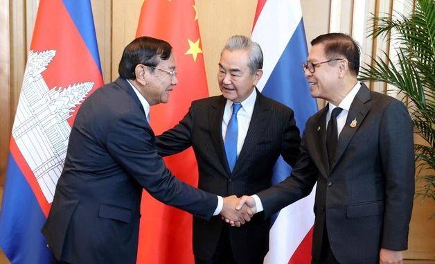 [포토] 태국·캄보디아 중재 나선 중국