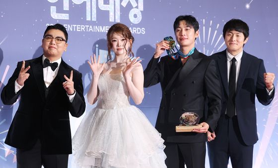 MBC 방송연예대상 대상 참석한 '극한84' 팀