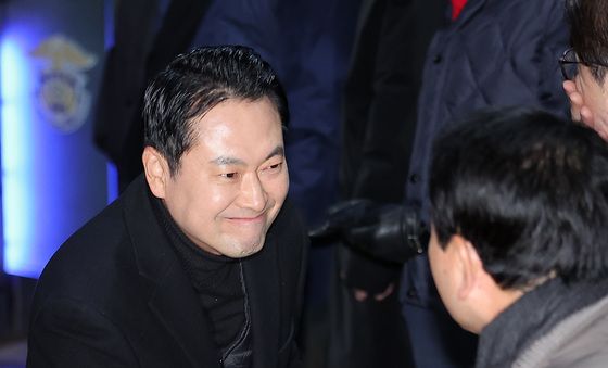 '영장 기각' 추경호 의원 마중 나온 장동혁 대표