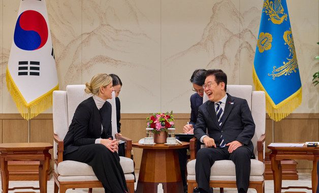 이재명 대통령 '커스티 코번트리 IOC 위원장 접견'