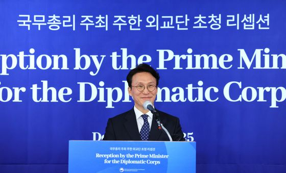 김민석 총리, 주한 외교단 초청 리셉션 환영사