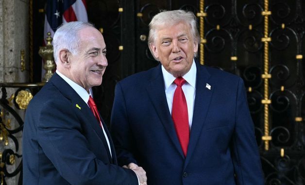 [포토] 트럼프 대통령과 네타냐후 총리