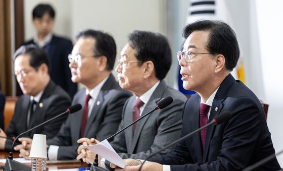 모두발언하는 송언석 국민의힘 원내대표