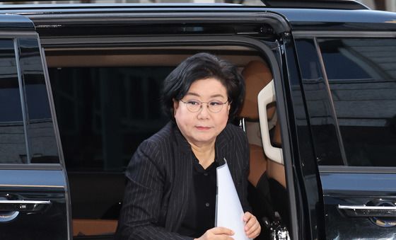 출근하는 이혜훈