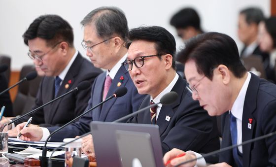 발언하는 김민석 국무총리