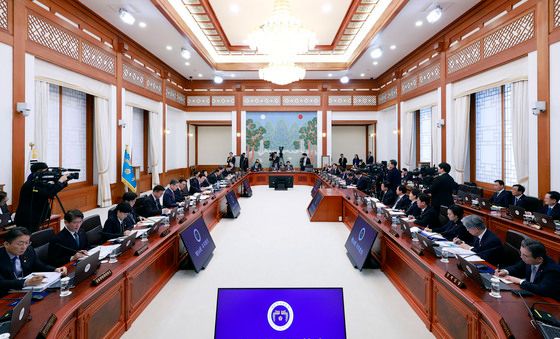 올해 마지막 국무회의 청와대서 개최