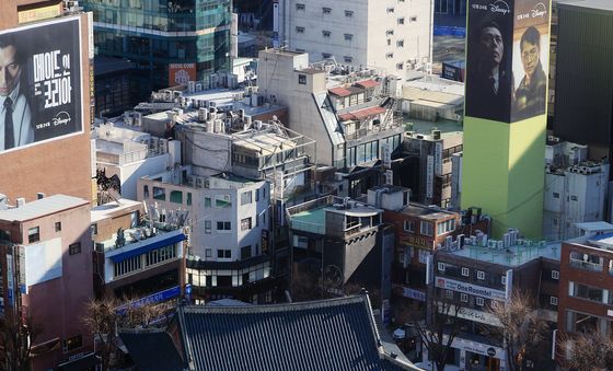 타종행사로 분주한 보신각 일대