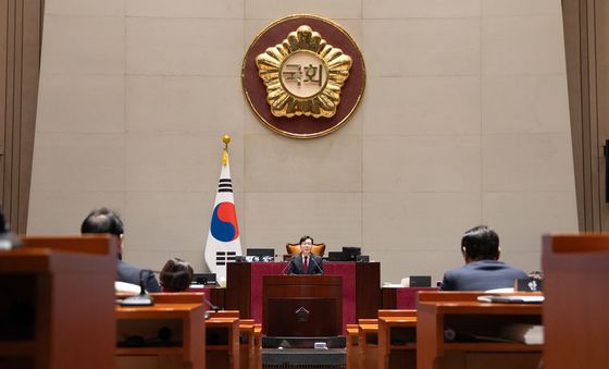 모두발언하는 송언석 국민의힘 원내대표