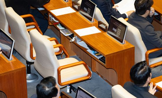 본회의 불참한 강선우 의원